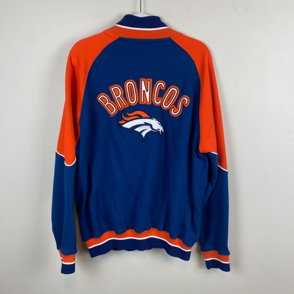 NFL Denver Broncos Full Zip Sweatshirt Jacket - Size XL - Picture 5 of 6